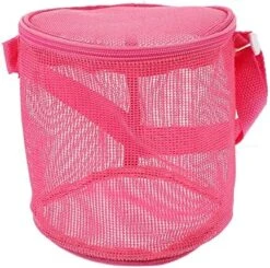 Asakkura Beach Storage Bag Para Meninas Mesh Summer Bags Mesh Beach Bag Child Rosy PVC Sandbox Drawstring -Safavieh Furniture 51HpcOcv22L. AC