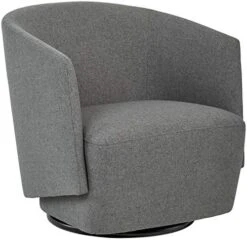 Amazon Brand - Rivet Coen Modern Velvet Upholstered Accent Swivel Chair, 30"W, Ink Blue -Safavieh Furniture 51I rGTBEvL. AC