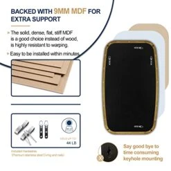 ANDY STAR Gold Oval Mirrors For Bathroom, Large 24x40’’ Brushed Gold Metal Framed Oblong Wall Mirror, Modern Gold Vanity Mirror In Stainless Steel Frame Wall Mount Horizontal Or Vertical -Safavieh Furniture 51IBzYpFgVL