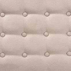 Baxton Studio Walsh Dining Bench, One Size, Beige/Walnut Brown -Safavieh Furniture 51IEHbvwYUL