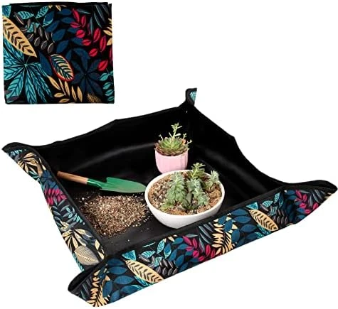 Umisun Gardening Plant Repotting Mat Transplanting Pad Square Mat Indoor Operating Tidy Flower Potting Change Soil Watering Pads Waterproof Oxford 12 Umisun Gardening Plant Repotting Mat Transplanting Pad Square Mat Indoor Operating Tidy Flower Potting Change Soil Watering Pads Waterproof Oxford - Image 12