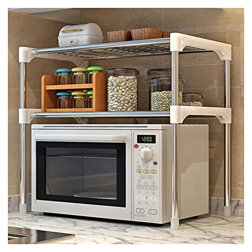 LUCBEI Microwave Oven Rack Microwave Oven Rack Shelf Kitchen Counter Storage Organizer Microwave Stand Toaster Oven Rack Bathroom Shelf Easy Assemble Kitchen Storage Rack 1 LUCBEI Microwave Oven Rack Microwave Oven Rack Shelf Kitchen Counter Storage Organizer Microwave Stand Toaster Oven Rack Bathroom Shelf Easy Assemble Kitchen Storage Rack