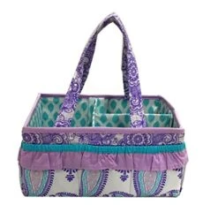 Bacati - Paisley Kids Storage (Collapsible Hamper 14 X 14 X 19 Inches, Lilac/Purple/Aqua) 24 Bacati - Paisley Kids Storage (Collapsible Hamper 14 X 14 X 19 Inches, Lilac/Purple/Aqua) -Safavieh Furniture 51KWTL1Ql6L