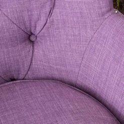 Christopher Knight Home Tafton Fabric Club Chair, Light Purple -Safavieh Furniture 51KZorQ0tmL
