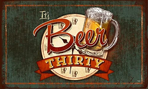 Toland Home Garden 800208 It's Beer Thirty Man Cave Door Mat 18x30 Inch Drink Outdoor Doormat For Entryway Indoor Entrance 1 Toland Home Garden 800208 It's Beer Thirty Man Cave Door Mat 18x30 Inch Drink Outdoor Doormat For Entryway Indoor Entrance