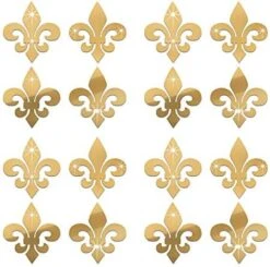 Funlife 16PCS Fleur De Lis Pattern Hollow Self Adhesive Wall Mirror Stickers, Non Glass Small Acrylic Mirror For Home Cabinet Wall Decor 3.94" X 3.94" Gold 26 Funlife 16PCS Fleur De Lis Pattern Hollow Self Adhesive Wall Mirror Stickers, Non Glass Small Acrylic Mirror For Home Cabinet Wall Decor 3.94" X 3.94" Gold -Safavieh Furniture 51KywjTOx L. AC