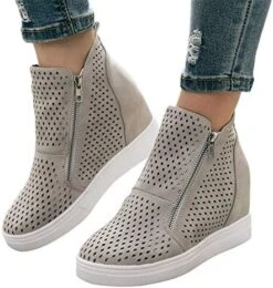 Gibobby Sneakers For Women Wide Width,Casual Slip On Lazy Shoes Breathable Hollow-Out Flat Loafers Wedge Shoes 23 Gibobby Sneakers For Women Wide Width,Casual Slip On Lazy Shoes Breathable Hollow-Out Flat Loafers Wedge Shoes -Safavieh Furniture 51LqOCKFyxL. AC