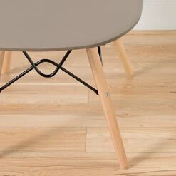 South Shore Annexe Eiffel Style Office Chair, Wood, Clear And Gray, 16D X 16.25W X 32.5H In -Safavieh Furniture 51M2rY2kajL