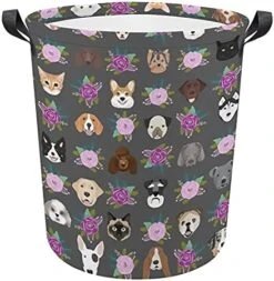 Hearts And Rainbows Laundry Storage Basket Waterproof Foldable Laundry Hamper With Handles For Baby Nursery College Dorms Kids Bedroom -Safavieh Furniture 51MQZimn8TL. AC