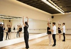 Trico-op Wall-Mounted Gym Activity Mirror For Gymnastics, Yoga, Fitness, Dancing-48”x32” (1) -Safavieh Furniture 51NDwEBlRvL