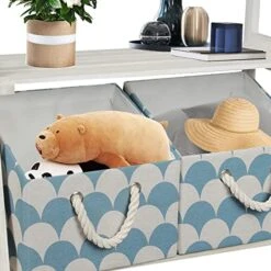 Babion White Ladder Shelf, 3 Tier Ladder Bookshelf With 2 Baskets，Wood Rustic Ladder Bookshelf, Freestanding Storage Organizer Rack, Indoor Plant Stand, Ladder Shelves For Home, 2PCS,White -Safavieh Furniture 51NN4rM8UpL