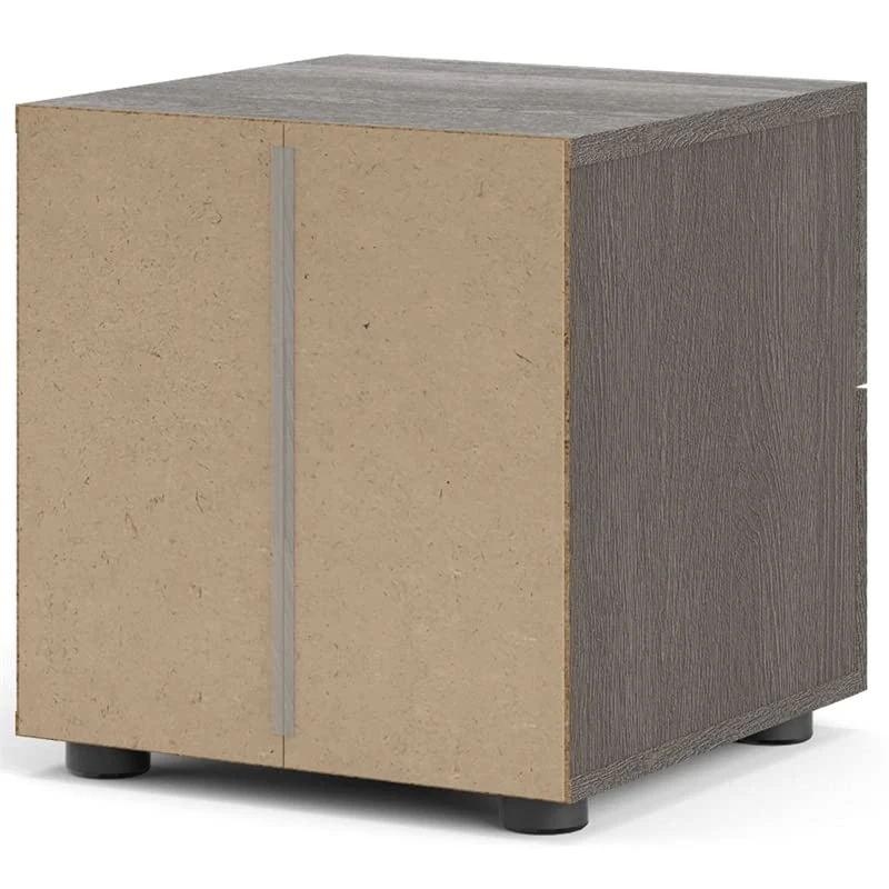 2 Piece Bedroom Set With 8 Drawer Dresser And Nightstand In Dark Chocolate 4 2 Piece Bedroom Set With 8 Drawer Dresser And Nightstand In Dark Chocolate - Image 4