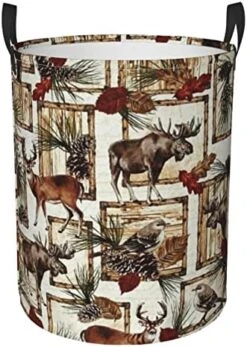 Large Laundry Hamper Collapsible Laundry Baskets Dinosaur Aggressive Wild T-Rex Dirty Clothes Hamper Waterproof Foldable Storage Bin For Toy Organizer Nursery -Safavieh Furniture 51PL0xnnTL. AC