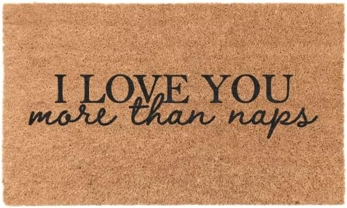 COCO MATS 'N MORE Heart Pattern Personalized - 22" X 36" Made In USA - Vinyl Backed Durable Entry Mat Natural Coir Heart Love Decorations Decor Doormat Valentine Rugs Entryway 11 COCO MATS 'N MORE Heart Pattern Personalized - 22" X 36" Made In USA - Vinyl Backed Durable Entry Mat Natural Coir Heart Love Decorations Decor Doormat Valentine Rugs Entryway - Image 11
