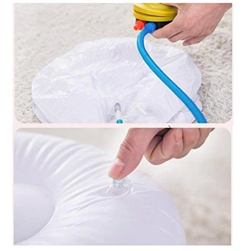 Fruit Cartoon Plush Inflatable Seat Seat Sofa Thickened Folding Stool Gifts For Children (Tree Stump) 4 Fruit Cartoon Plush Inflatable Seat Seat Sofa Thickened Folding Stool Gifts For Children (Tree Stump) - Image 4