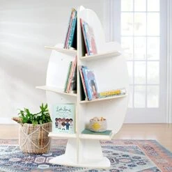 Guidecraft EdQ Reading Tree- Natural: Plywood Bookshelf For Kids' Playroom, Classroom And Bedroom | Wooden Organizer Shelves -Safavieh Furniture 51QRffLjkwL. AC