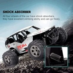 Wangch 4WD Alloy Off-Road Remote Control Car, 2.4G Wireless RC Vehicle, All-Terrain Climbing RC Truck, Electric Toy Car, Children's Birthday Gift -Safavieh Furniture 51SHcByRvnL