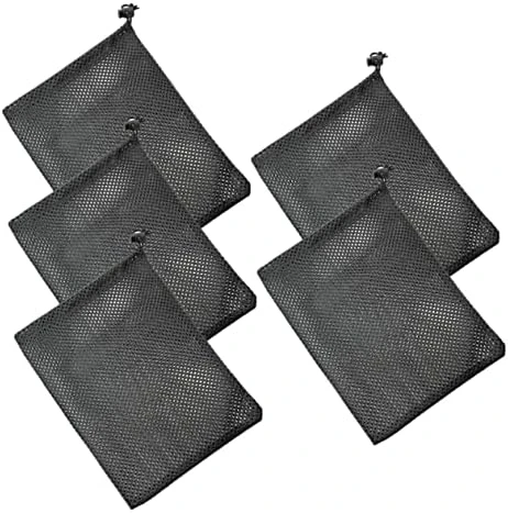 CLISPEED 10 Pcs Hand Bag Storage Organizer Mesh Organizer Bags Mesh Bags For Travel Mesh Golf Pouch Net Ball Bag 5 CLISPEED 10 Pcs Hand Bag Storage Organizer Mesh Organizer Bags Mesh Bags For Travel Mesh Golf Pouch Net Ball Bag - Image 5