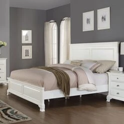 Bedroom Furniture Bed Dresser King White