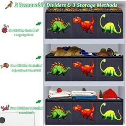 Toy Chest For Boys, Storage Bins For Toys, Toy Box For Boys, Kids Toy Storage Bins, Sturdy & Foldable, Removable Divider, Large Storage Containers For Playroom, Bedroom, Closet, Home, Dinosaur Pattern 9 Toy Chest For Boys, Storage Bins For Toys, Toy Box For Boys, Kids Toy Storage Bins, Sturdy & Foldable, Removable Divider, Large Storage Containers For Playroom, Bedroom, Closet, Home, Dinosaur Pattern -Safavieh Furniture 51TQCCmEUsL 1