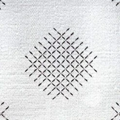 Signature Design By Ashley Mabyn Handwoven Boho Pouf, 24 X 24 In, White And Gray -Safavieh Furniture 51TXy4ZAUjL