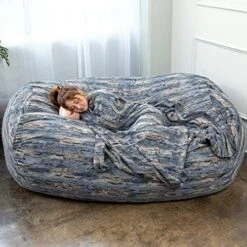 Jaxx 7 Foot Bean Bag Sofa, Charcoal 26 Jaxx 7 Foot Bean Bag Sofa, Charcoal -Safavieh Furniture 51TiEtLcbGL. AC