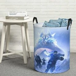Jrktuwdg De-stiny 2 Laundry Basket Large Fabric Dirty Clothes Hampers For Bedroom, Nursery Baby Hamper Easy Carry Durable -Safavieh Furniture 51Uhdi2dBML