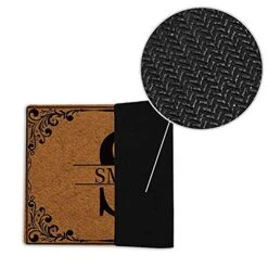 BAGEYOU Personalized Dog's Name Doormat With My Love Dog German Shepherd Welcome Floor Mat No Need To Knock I Know You're Here 27.5" X 17.7" -Safavieh Furniture 51VHF7xusML 1