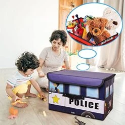 A'MIG,Storage Bins,Toy Chest With Flip-Top Lid Kids Collapsible Storage For Playroom Closet Home Various Styles Of Toy Storage Boxes -Safavieh Furniture 51VhSbPSDMS