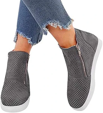 Gibobby Sneakers For Women Wide Width,Casual Slip On Lazy Shoes Breathable Hollow-Out Flat Loafers Wedge Shoes 14 Gibobby Sneakers For Women Wide Width,Casual Slip On Lazy Shoes Breathable Hollow-Out Flat Loafers Wedge Shoes - Image 14