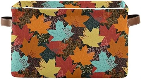 Beautiful Watercolor Leopard Spotted Rectangle Storage Organizer Canvas Collapsible Box Chest Organizer For Edroom Closet Kid's Toys Laundry 2 Pieces 10 Beautiful Watercolor Leopard Spotted Rectangle Storage Organizer Canvas Collapsible Box Chest Organizer For Edroom Closet Kid's Toys Laundry 2 Pieces - Image 10