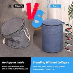 Gifmore Toy Storage Organizers And Play Mat For Kids, Toy Storage Bins For Building Bricks & Blocks, Foldable Canvas Toys Bag For Boys And Girls