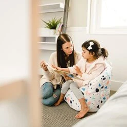 Big Joe Milano Kid's Bean Bag Chair, Dolce Terazzo Lenox, 2ft Small