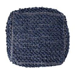 Christopher Knight Home Madrid Pouf, Navy Blue -Safavieh Furniture 51b7jPTKbRL