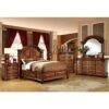 OPATHOME Bedroom Set, Queen, Oak