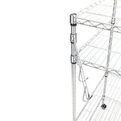 LISND 4 Layers Kitchen Bread Stand Microwave Rack Storage Cart Suitable For Family -Safavieh Furniture 51bKltedX8L