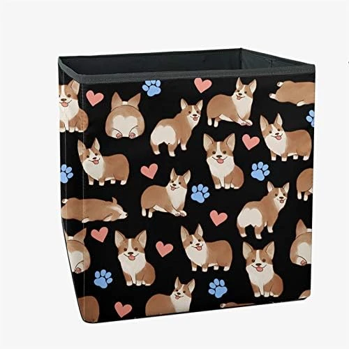 Dremagia Collapsible Storage Box Bin Cube Fabric Open Toy Chest Container, Yellow School Bus 10 Dremagia Collapsible Storage Box Bin Cube Fabric Open Toy Chest Container, Yellow School Bus - Image 10