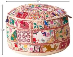 Artistic Weavers Kismet Pouf, 22" X 22", Deep Sea Green 8 Artistic Weavers Kismet Pouf, 22" X 22", Deep Sea Green -Safavieh Furniture 51e9DuUNm1L