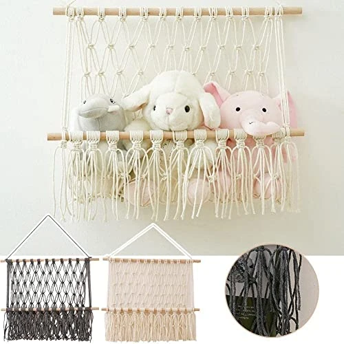 DHliIQQ Children's Room Plush Toy Storage Decor Shelf Net Mesh Storage Display Cute Stand Organizers Organize B4k3 4 DHliIQQ Children's Room Plush Toy Storage Decor Shelf Net Mesh Storage Display Cute Stand Organizers Organize B4k3 - Image 4