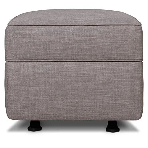 NAMESAKE Willa/Alden Gliding Ottoman In Light Grey Weave 4 NAMESAKE Willa/Alden Gliding Ottoman In Light Grey Weave - Image 4