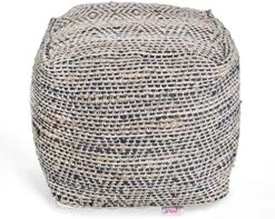 Christopher Knight Home Abella Fabric Pouf, Aqua 15 Christopher Knight Home Abella Fabric Pouf, Aqua -Safavieh Furniture 51f5JgyldyS. AC