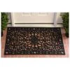 Calloway Mills 900222436 Gatsby Rubber Doormat 2' X 3' Black