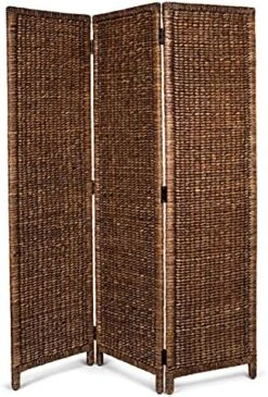 3 Panel Seagrass Room Divider - Brown Wash - Folding Sections - Partition Screen - Hand Woven Abaca - Home Decor 13 3 Panel Seagrass Room Divider - Brown Wash - Folding Sections - Partition Screen - Hand Woven Abaca - Home Decor -Safavieh Furniture 51gdpuFvlHL. AC