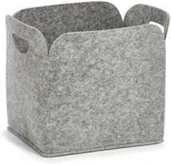 14369 High, Felt Storage Basket – Anthracite, Felt, Grey, 36 X 28 X 36 Cm -Safavieh Furniture 51gzdwK4zEL. AC
