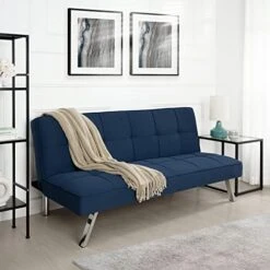 Naomi Home Madison Modern Futon Sofa Bed - Compact Design For Small Spaces - Convertible Futon With Linen Fabric For Premium Comfort - Ideal Guest Couch - Stylish & Durable, Supports Up To 750 Lbs 18 Naomi Home Madison Modern Futon Sofa Bed - Compact Design For Small Spaces - Convertible Futon With Linen Fabric For Premium Comfort - Ideal Guest Couch - Stylish & Durable, Supports Up To 750 Lbs -Safavieh Furniture 51hUc KhL. AC