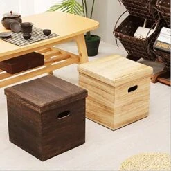 CDYD Solid Wood Storage Stool Multifunctional Storage Stool Can Sit On People Creative Toy Snack Storage Box Storage Stool (Color : D) -Safavieh Furniture 51iheV8gs9L