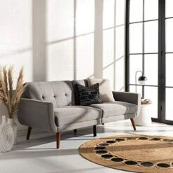 Safavieh Home Bushwick Modern Grey And Brown Foldable Futon Sofa Bed 15 Safavieh Home Bushwick Modern Grey And Brown Foldable Futon Sofa Bed -Safavieh Furniture 51iu42n8CfL. AC