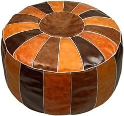 Bohepuffex Handmade Moroccan Pouf Foot Stool Round & Large Storage Cover Bohemian Style Ottoman An Exotic Décor For Living Room Bedroom Or Wedding Gifts Faux Leather Unstuffed Only Cover (color Block) 20 Bohepuffex Handmade Moroccan Pouf Foot Stool Round & Large Storage Cover Bohemian Style Ottoman An Exotic Décor For Living Room Bedroom Or Wedding Gifts Faux Leather Unstuffed Only Cover (color Block) -Safavieh Furniture 51jI4U8zIqL. AC
