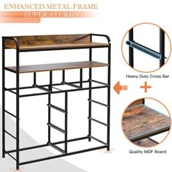 Enhomee Dresser For Bedroom, Chest Of Drawers For Bedroom,Tall Dresser With 9 Drawer Dresser,Fabric Dresser For Closet With Wood Top For Nursery,Living Room,Entryway,2 Shelves,Metal Frame,Rustic Brown 12 Enhomee Dresser For Bedroom, Chest Of Drawers For Bedroom,Tall Dresser With 9 Drawer Dresser,Fabric Dresser For Closet With Wood Top For Nursery,Living Room,Entryway,2 Shelves,Metal Frame,Rustic Brown -Safavieh Furniture 51jQZB7wm4L 1