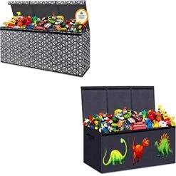 HOMEMARVEL Large Toy Box Chest